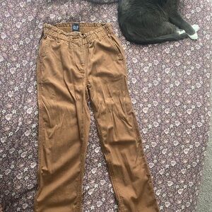GAP Brown Wide Leg Trousers/Pants